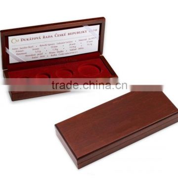 Wooden Coin Case