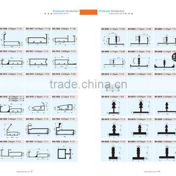 China 6063 T5 OEM Aluminium u Profile With Anodizing for Wardobe photo-3