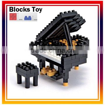 Blocks Toy Piano 115PCS Musical Instrum Educational blocks building toy For Children