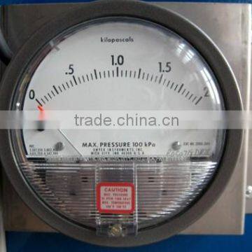 Differential Pressure Gauge for Dust Collector System