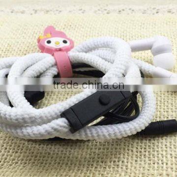 Promotion Waterproof Shoelace Earphone With Printing for MP3/MP4/mobile Phone photo-4