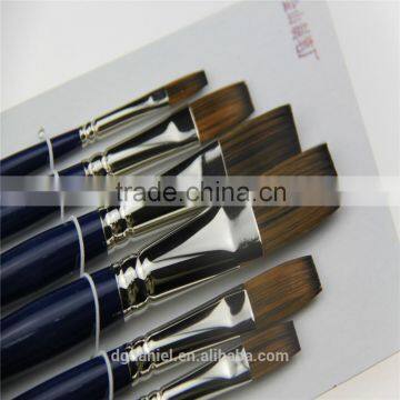 Round Shape Pure Wood Wholesale Artist Paint Brush 4pcs photo-6