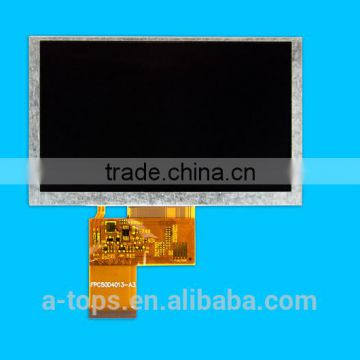 5.0 inch lcd display 800*480 with innolux panel