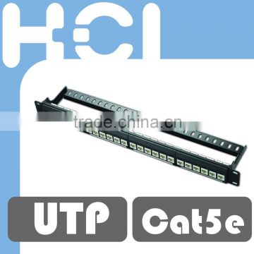 24-Port Keystone Jack Snap-in Icon Patch Panels