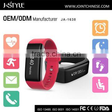 J-Style oem for fit bit bracelet activity tracker smart wristband