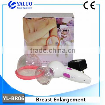 Handle Breast pump with 2 big and small vacuum cups