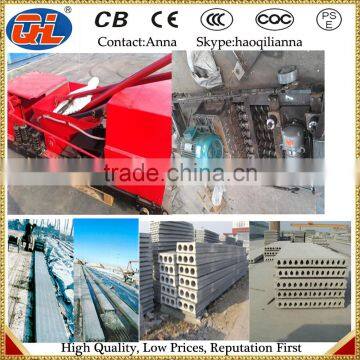 precast hollow coring forming machine producing small slab