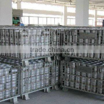 Foldable transport wire mesh container(high quality with big supply)