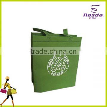 green non woven ultrasonic bag made by machine