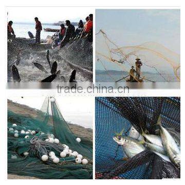 fishing net roll/ multifilament material fishing net ,Sardines Fishing Net: 210D/4ply *9-9,2mmsq*1000md*100m black,cast net mesh