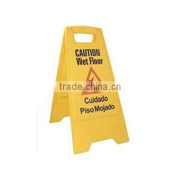 popular yellow color wet floor sign