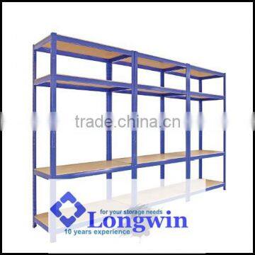 3 Racking Bays 5Tier Garage Shelving Unit Storage Racks Heavy Duty Steel Shelves