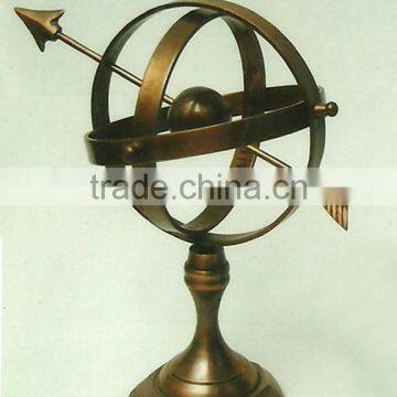 11" Brass Armillary Nautical Antique Globes