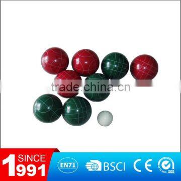 Resin bocce