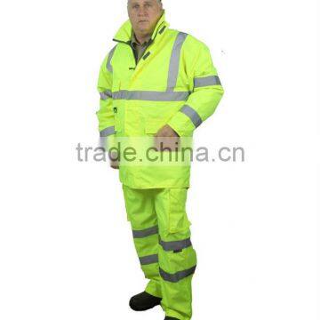 High Visibility Safety Clothing/Equipment with PU Coating