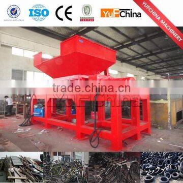 Two shaft tobacco shredder, industrial paper shredder for sale