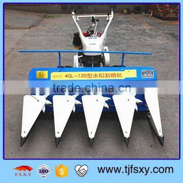 Muddy Field Applicable Mini Mower Rice Reaper Wheat Cutter-rower photo-2