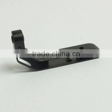 Black anodized cnc aluminum machining parts in China