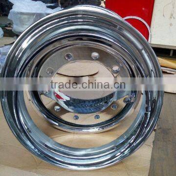 Newest 11.00-20/1.7 Jiujiu Chrome steel wheels