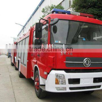 8000L Dongfeng fire truck dimension