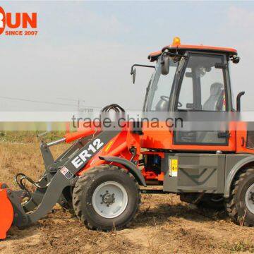 1.2 Ton Everun Small Farm Machine Mini Front End Loader With Small Digger photo-3