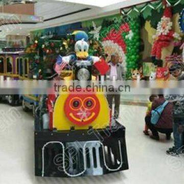 Amusement Park, Trackless Fun Train, CE Approval ,park,Shopping Mall, Indoor Outdoor Use Mini Electric Train, photo-4