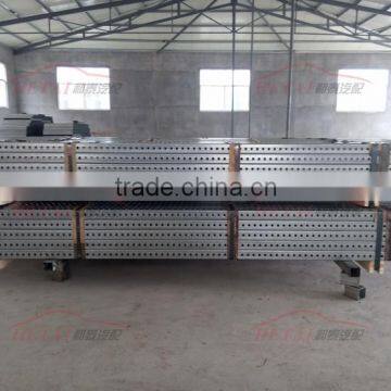 Galvanized Square Steel Road Sign Post With Holes