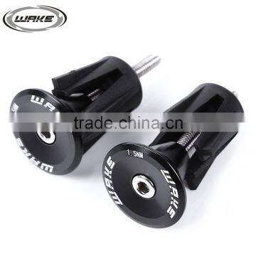 WAKE Paired aluminum CNC Handlebar Plugs Super Light MTB and Road Bicycle Handlebar sets 4 Colors