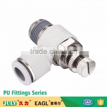 China Manufactory SC Plastic Joint Connector Pneumatic Throttle Valves photo-2