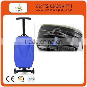 2012 new fashion suitcase scooter