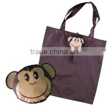New Arrival Products Cute Animal 190T Polyester Foldable Shopping Bag