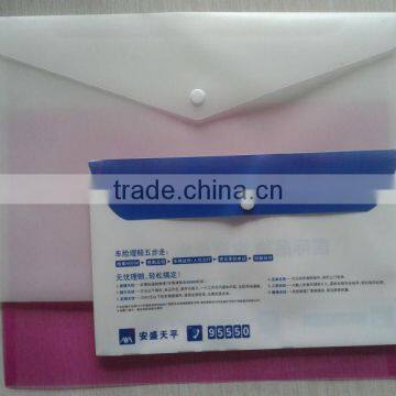 Pvc Clear Document / File Plastic Bag / PP Document Bag photo-4