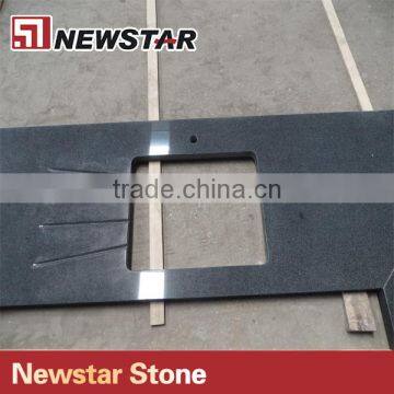 Dark Bule Granite Island Kitchen Countertop photo-2