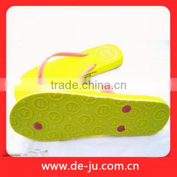 Summer Cool Cheap Yellow Nude Flip Flops