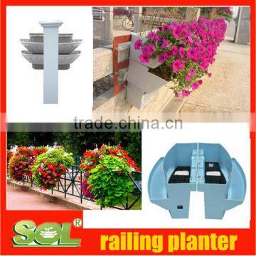 garden fence pot best selling products wooden flower pot planter