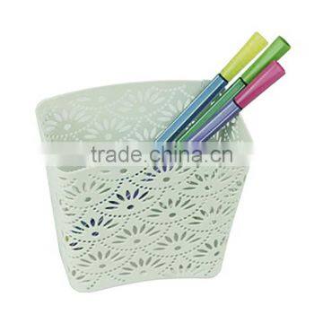 Fashional Arc-shaped Metal Punched Pen Holder For Home/Office/School photo-5