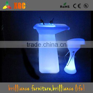 Multifunctional Outdoor PE Plastic Lighting Function Wedding Tables photo-5