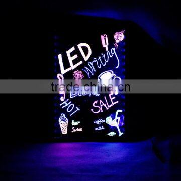 High Quality Electronic Products Led Writing Board Led Fluorescence Writing Board With Neon Color Changing photo-4