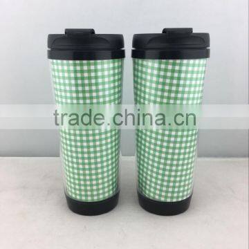 Hot Sale PS Double Wall Cup Photo Insert With DIY Logo photo-2