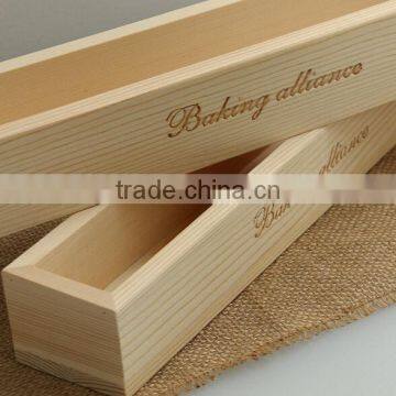 elegant wood wine box