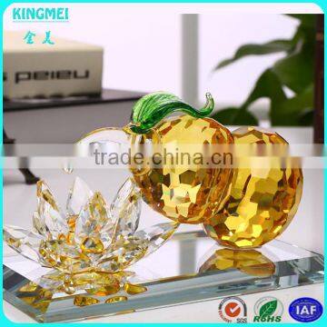 Cute Crystal Lotus Flower Calabash Model for Home Decoration photo-3