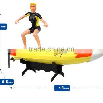 Trade Assurance 2.4G RC Boat Toy Radio Remote Control RC Surfer for Summer photo-4