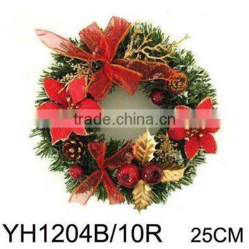 Christmas wreath decoration JA03-YH1204B-10R