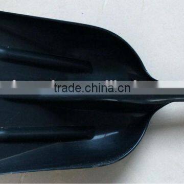 Plastic Snow Shovel With Wooden Handle &D-grip. photo-2