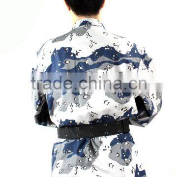 Blue Camouflage US Army Uniform Military BDU 2 Pcs Uniform photo-5