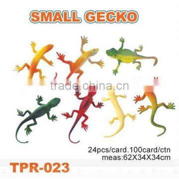 Gecko toys of plastic TPR toys