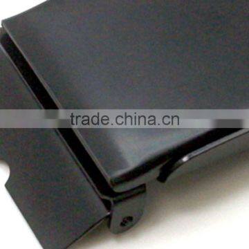 High Quality 1-1/2" Flip Top Garment Cloth Metal Stamping Steel Military Buckle Electro Black, Witth Tip photo-4