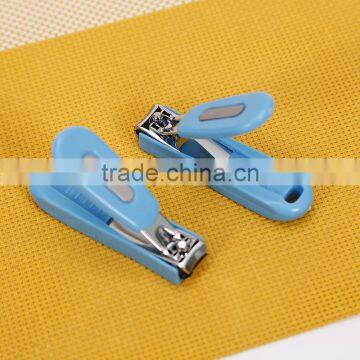 2017 New Arrival Cute Plastic Baby Plastic Material Multifunctional Nail Clipper