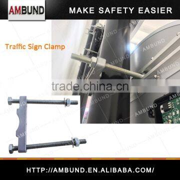 Pull Hoop Traffic Safety Road Signs Fix Clamps photo-2