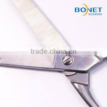 S39045P CE Certificated 7" Fully S/S Professional Tailor German Leather Scissors photo-3